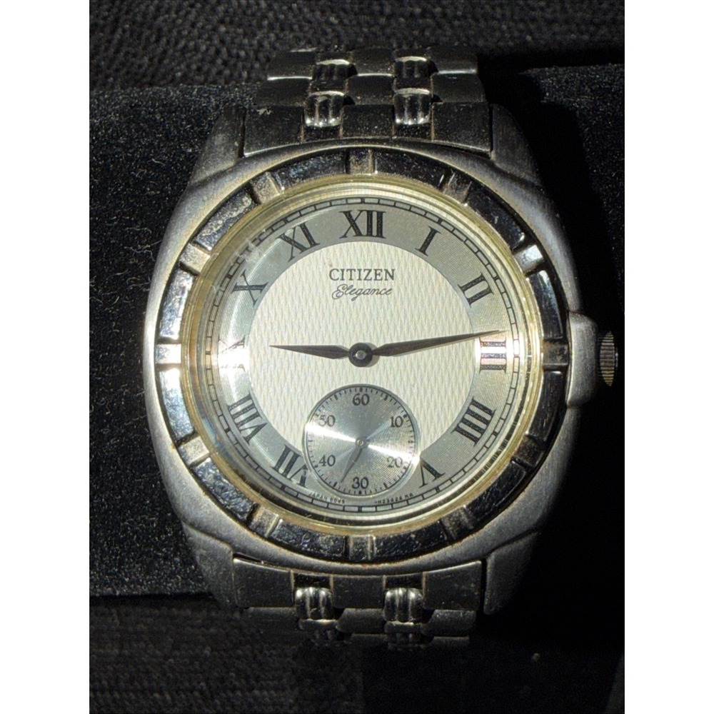 Vintage Citizen Elegance Watch – Small Seconds – Roman Dial – Japan - 1987